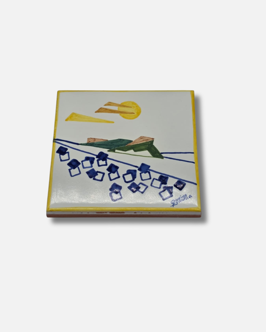 Piastrella in Ceramica Identitaria “Isola Dino” A84