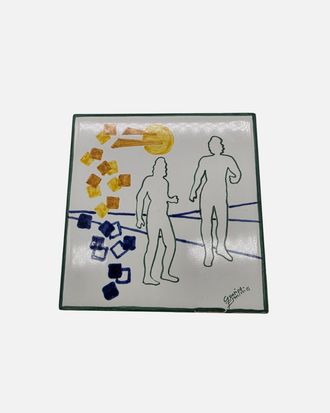 Piastrella in Ceramica Identitaria “Bronzi di Riace” A82