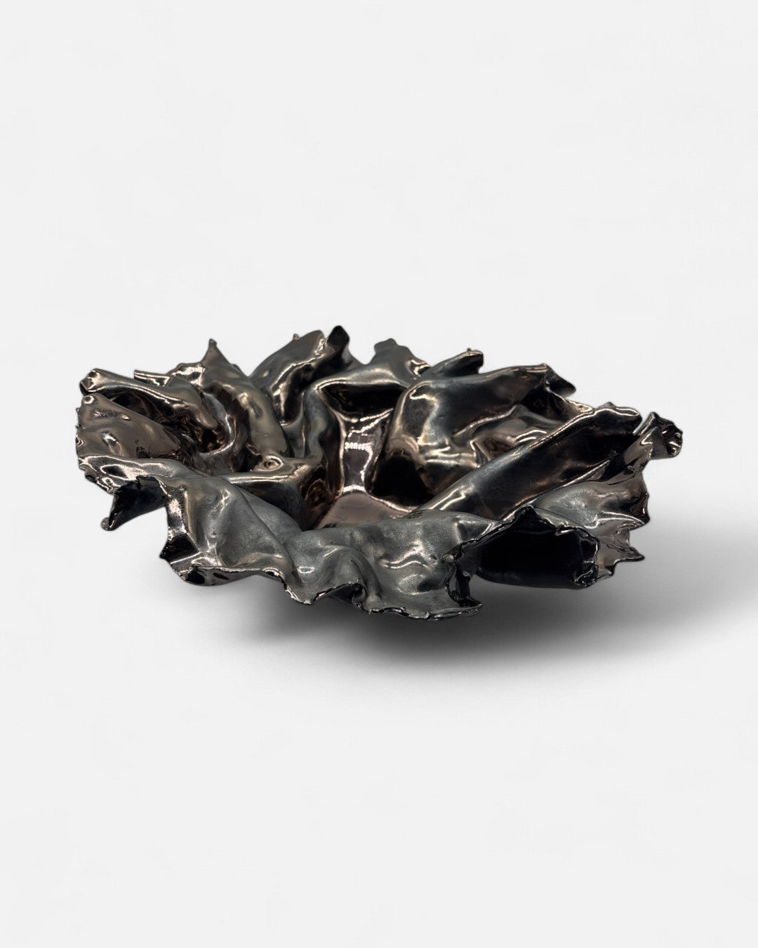 Centrotavola in Ceramica Smalto Metallico - A38