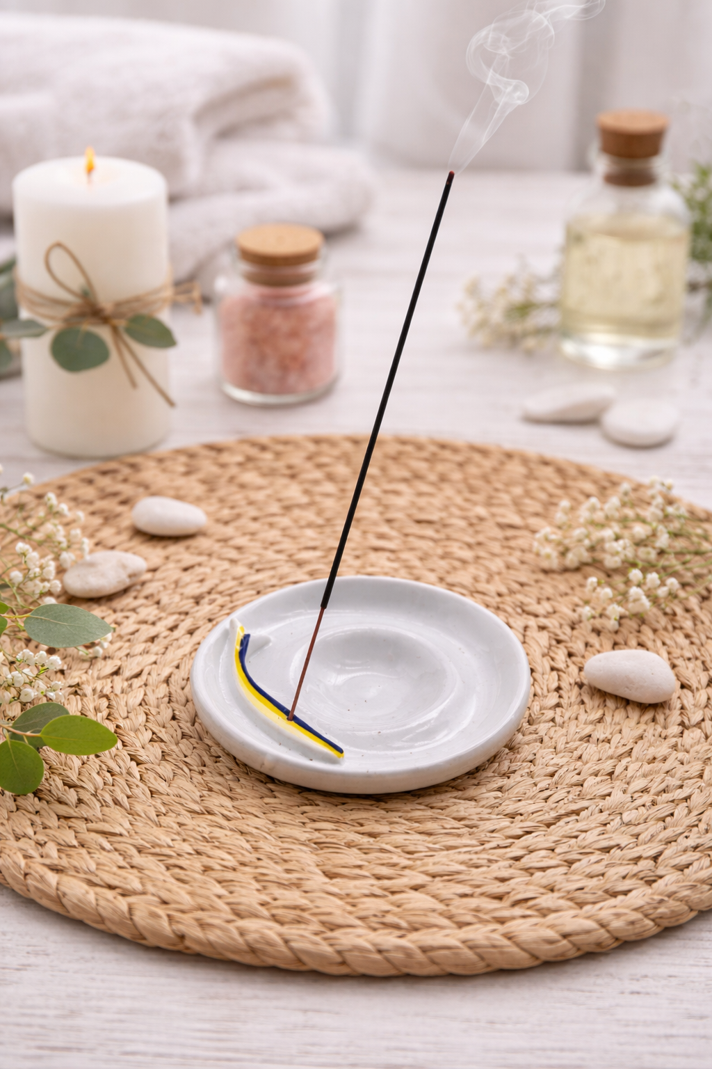 Brucia Incensi in Ceramica con Pesce – A140