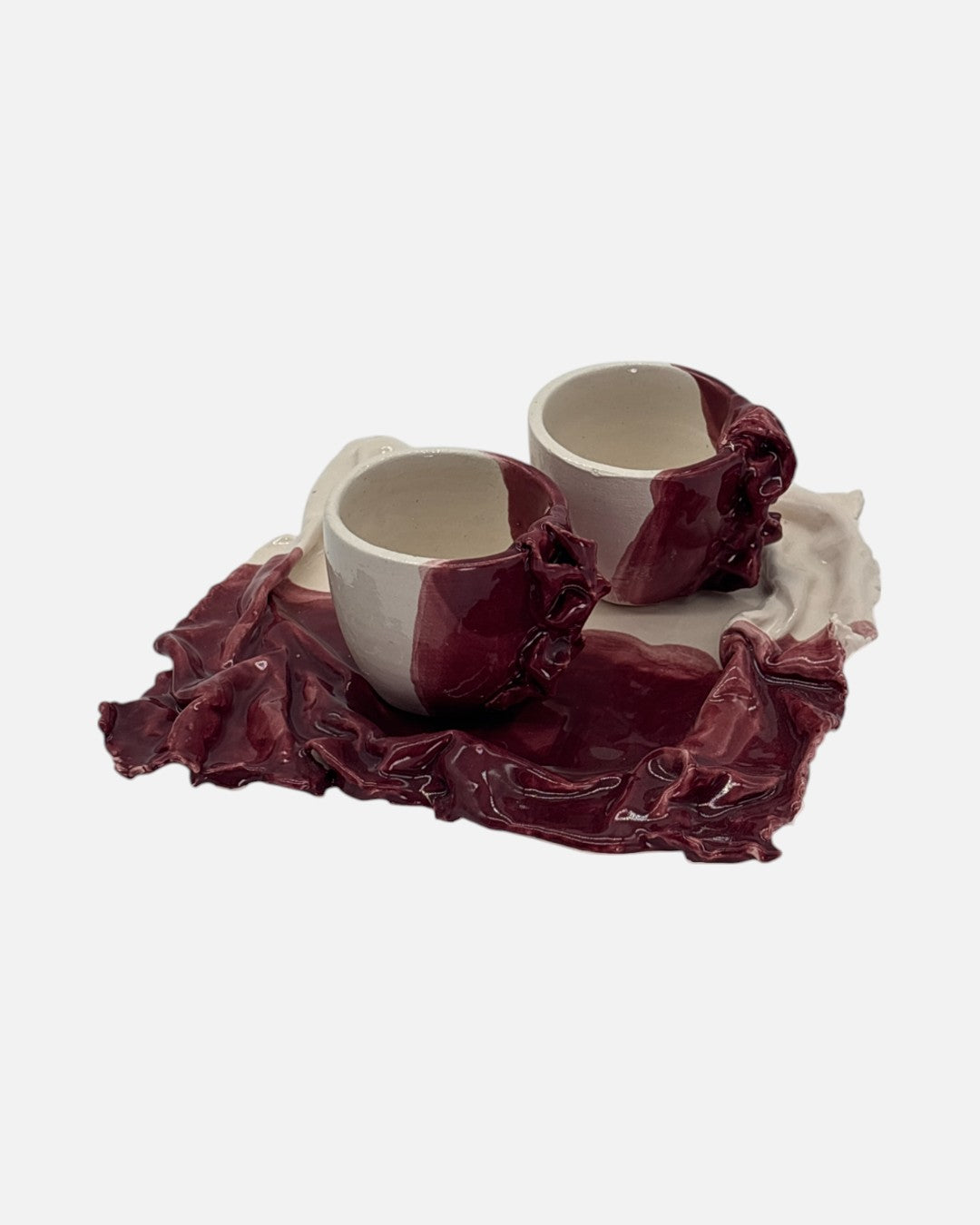 Set Tazzine Da Caffè Mora/Bianco - A05