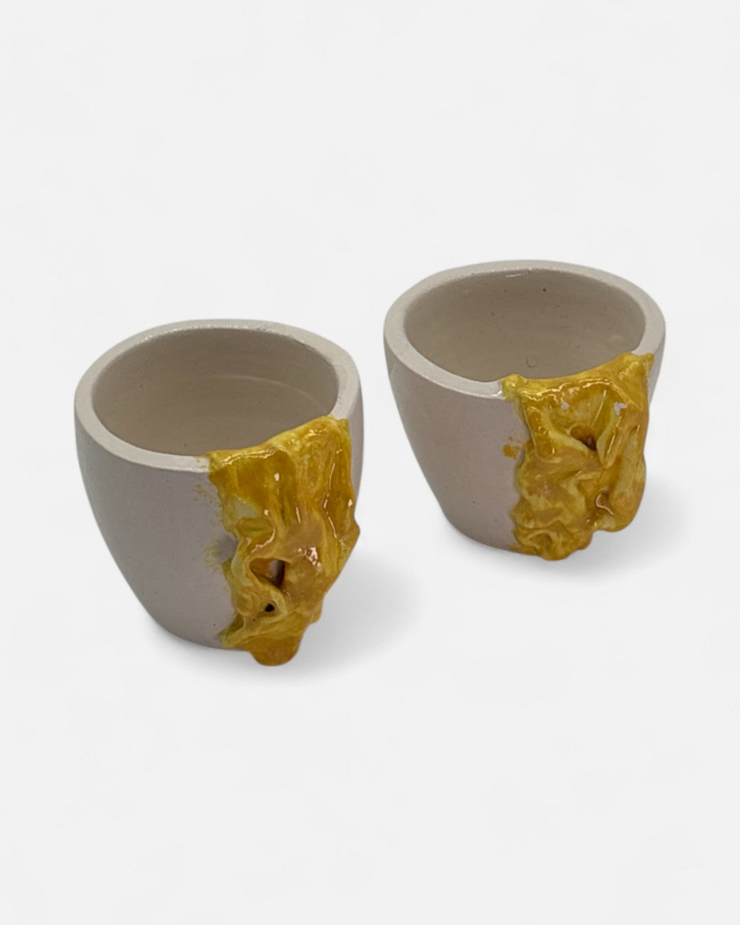 Yellow Coffee Cup Set - A03