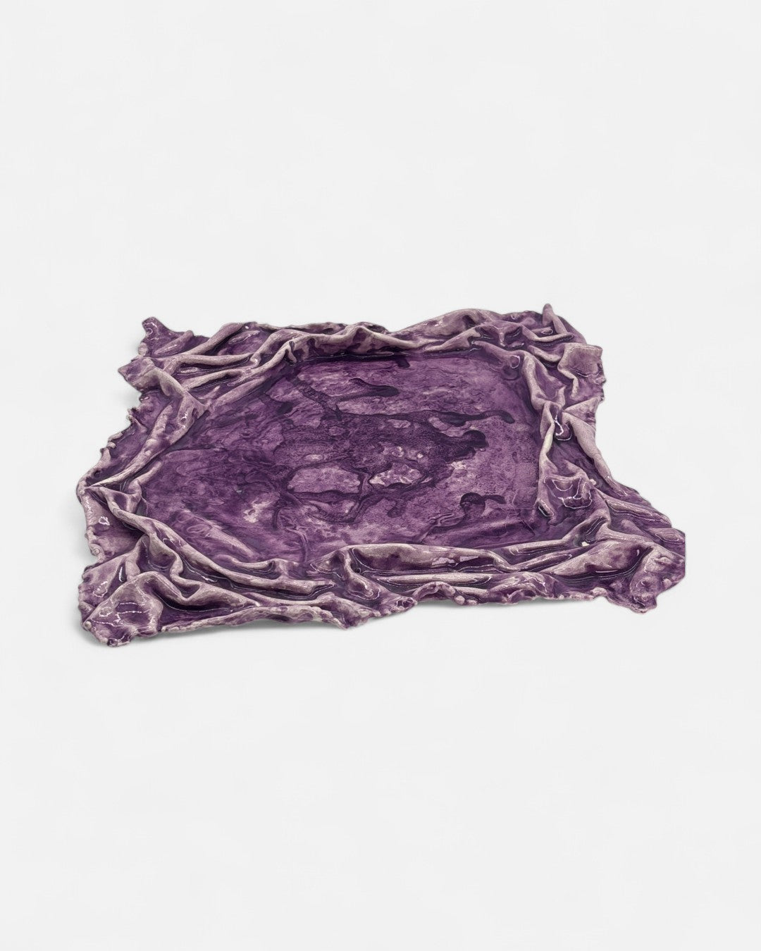 Vassoio Lavanda in Ceramica - A08