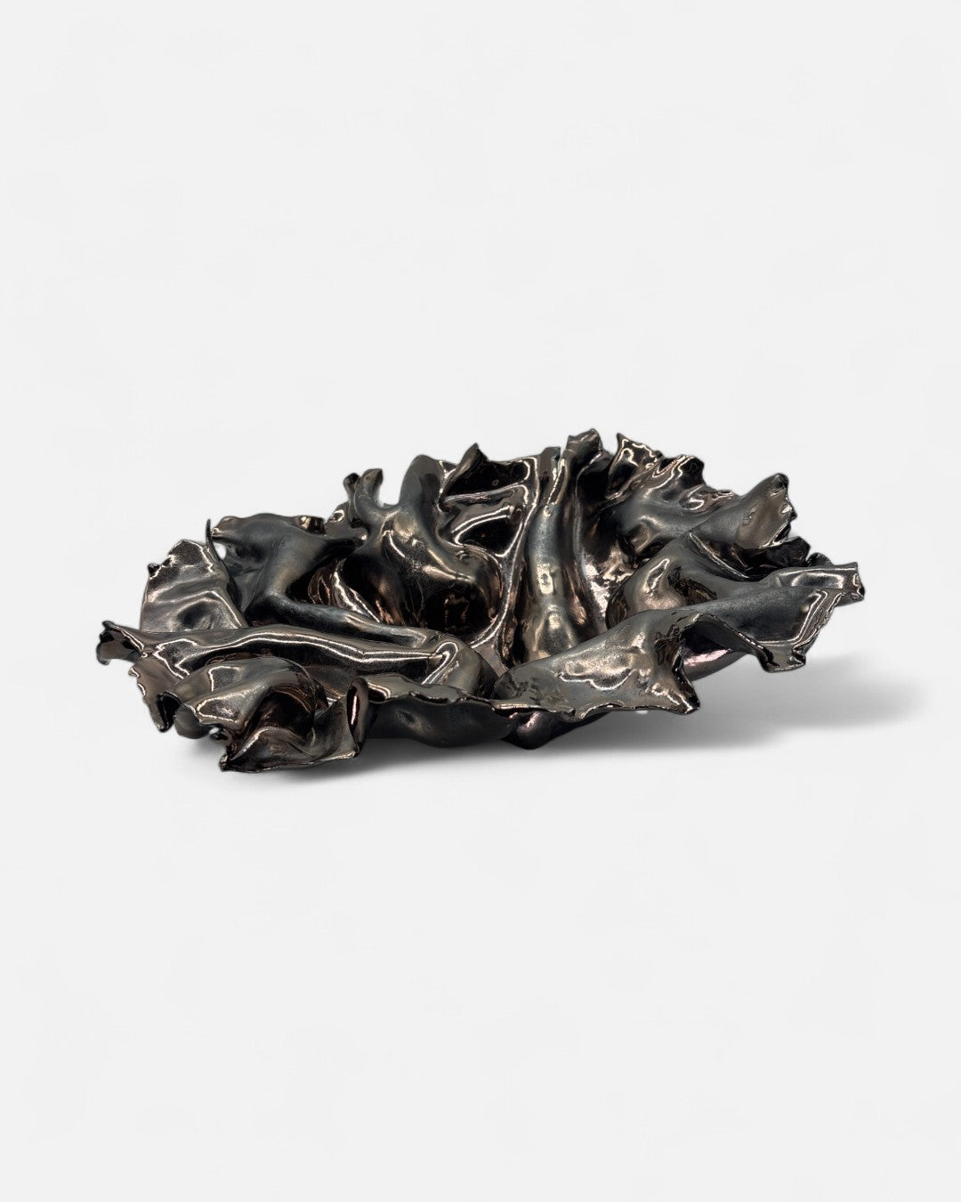 Centrotavola in Ceramica Smalto Metallico - A38