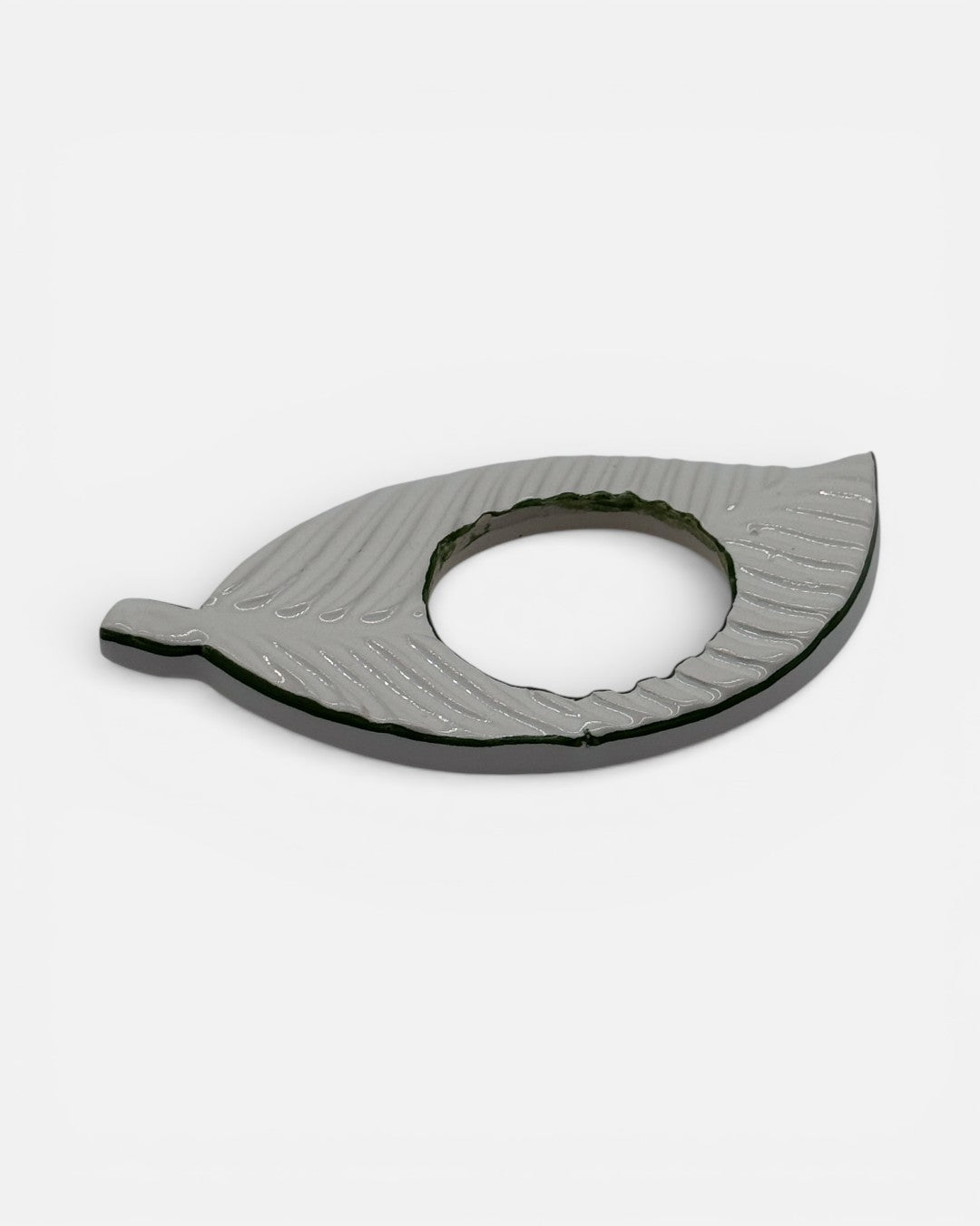 Fermatovagliolo Foglia in Ceramica – Set da 6 pezzi A118