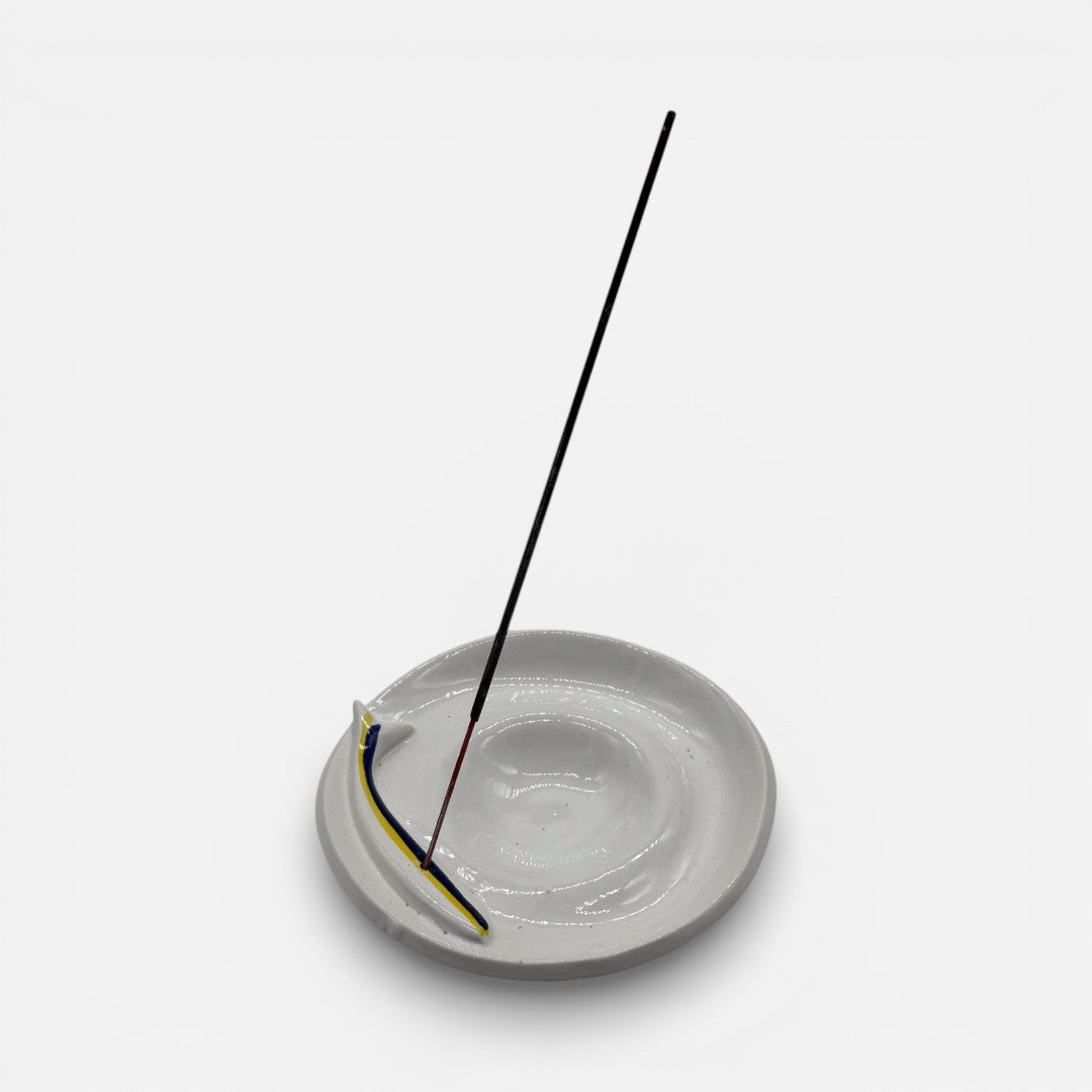 Brucia Incensi in Ceramica con Pesce – A140