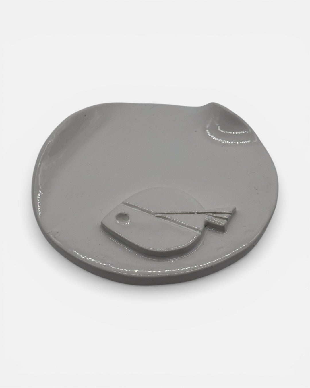 Piattino in Ceramica con Pesce – A142