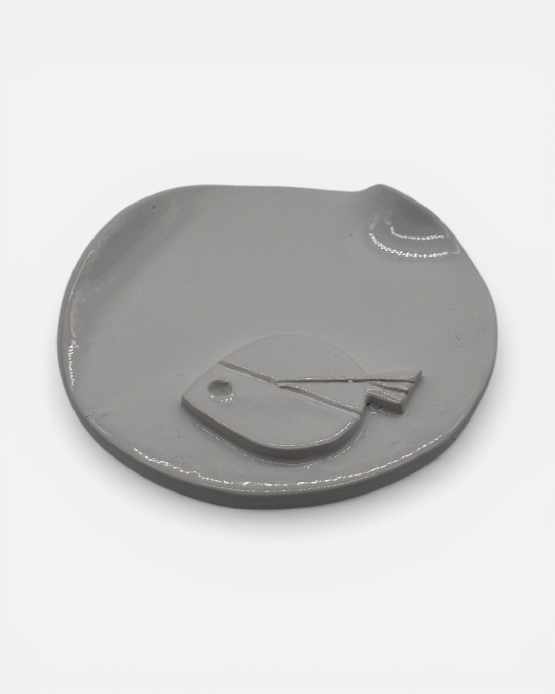 Piattino in Ceramica con Pesce – A142