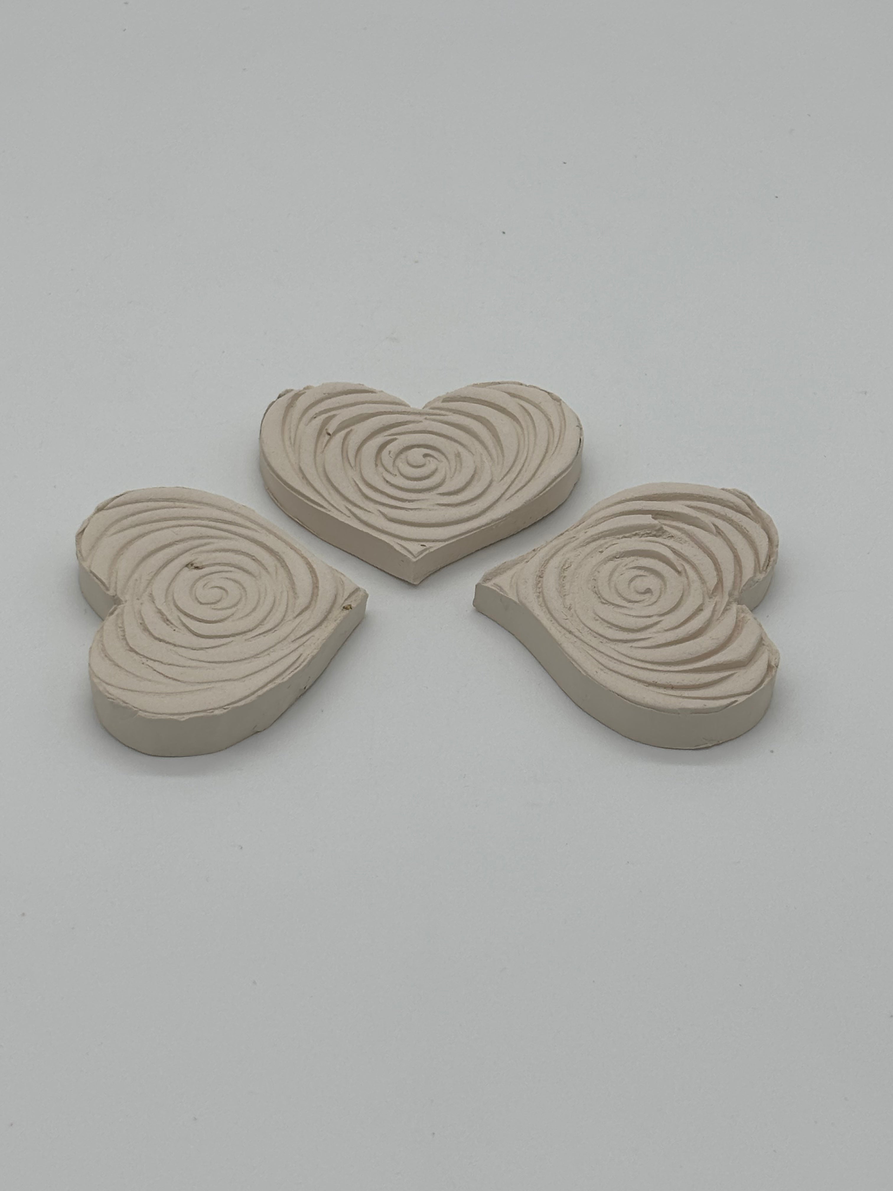 Cuori in Ceramica per Diffusori Fatto a Mano in Italia A66/68