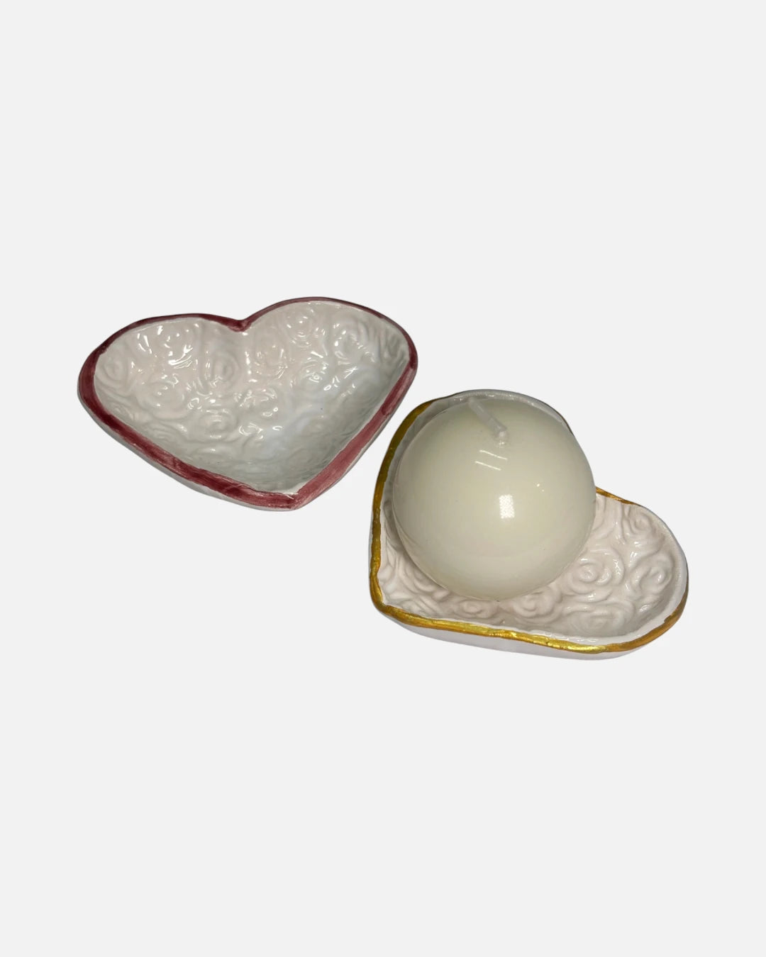 Cuori in Ceramica Fatto a Mano in Italia - A61