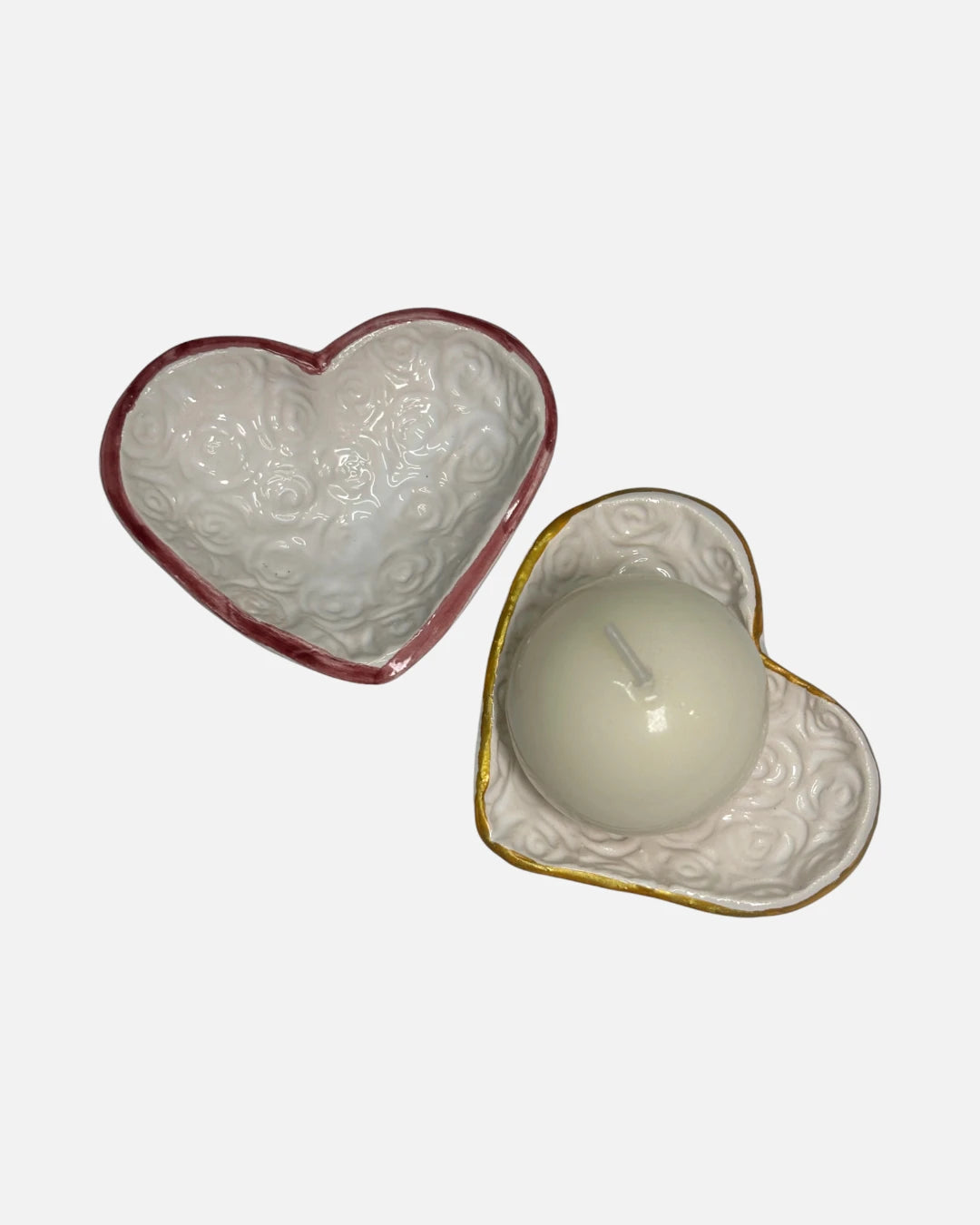 Cuori in Ceramica Fatto a Mano in Italia - A61