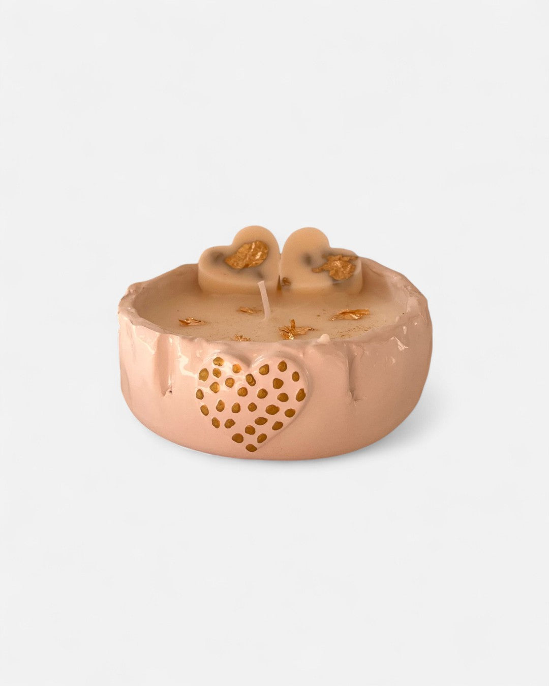 Candela Artigianale in Ceramica Personalizzata – A59
