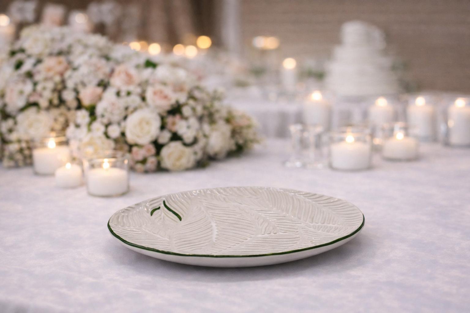 Bomboniera piattino ovale A96